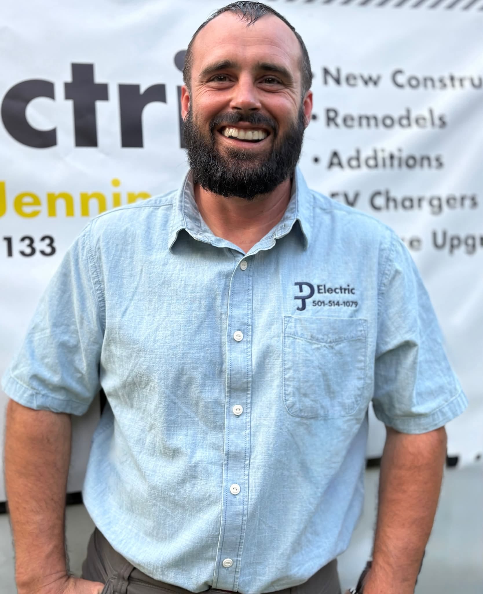 Dustin Jennings, owner of DJ Electric LLC